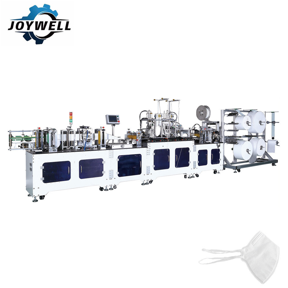 Packing Air Covering Face Making Automatic Headband Folding Face Mask Machine