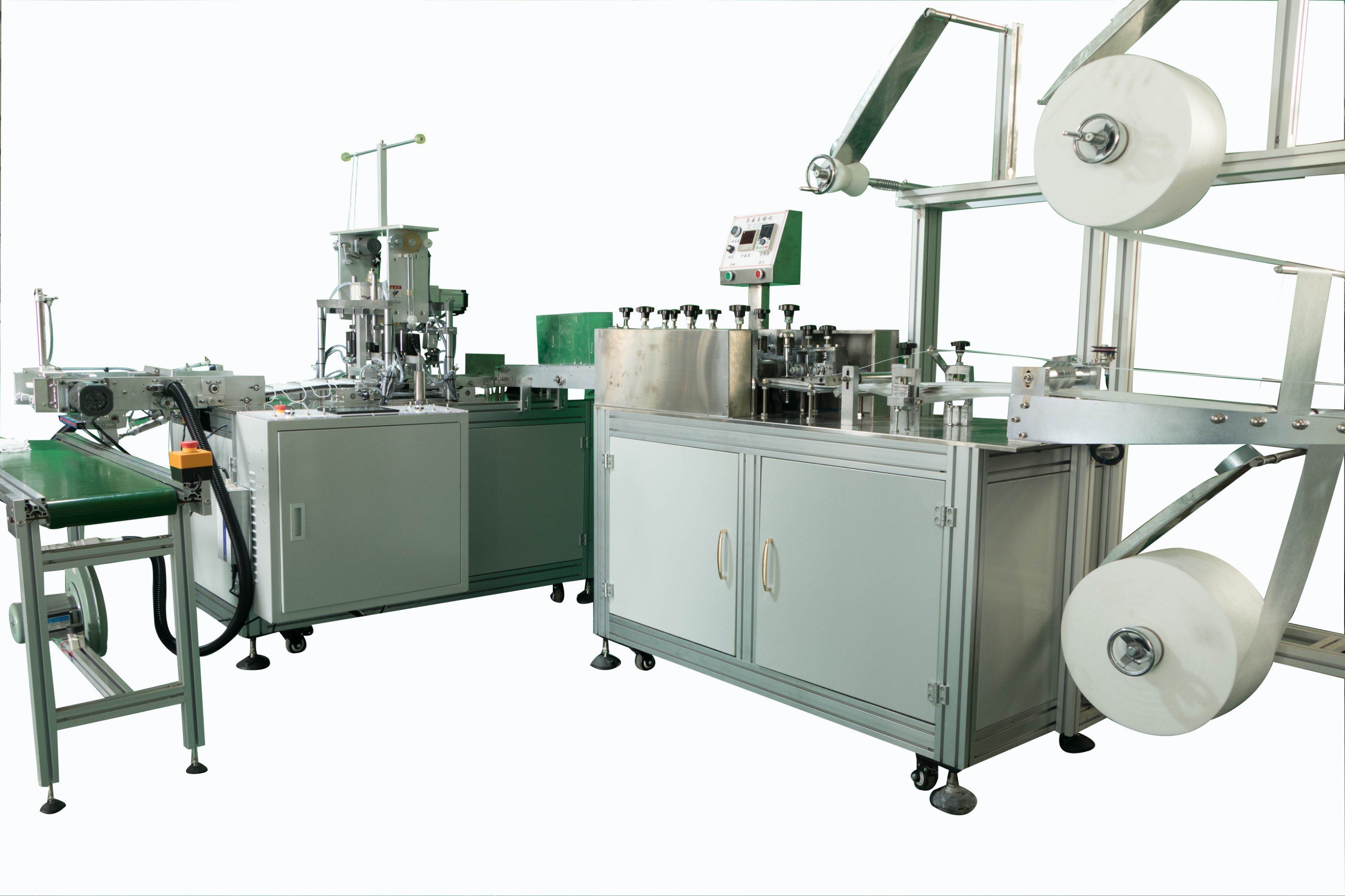 Surgical Face Nonwoven Fabric Plant Inner Ear-Loop Welding Machine (Air Cylinder Type)