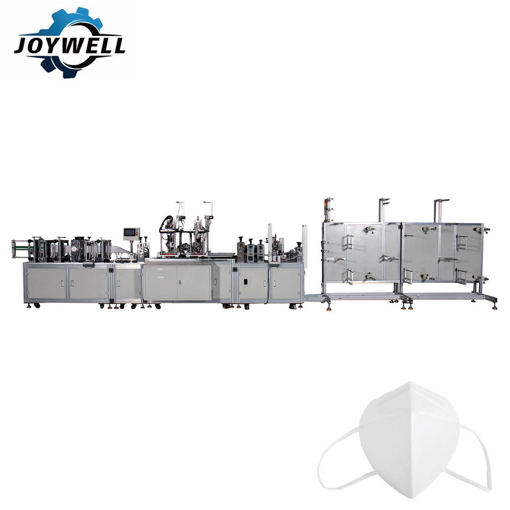 Full Automatic Folding Cotton Waste Process Toroidal Transformer Winding Non Woven Machine