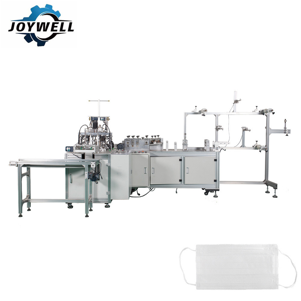 Non Woven Fabric Outer Ear Loop Face Mask Making Machine 1+1 (Motor Type)