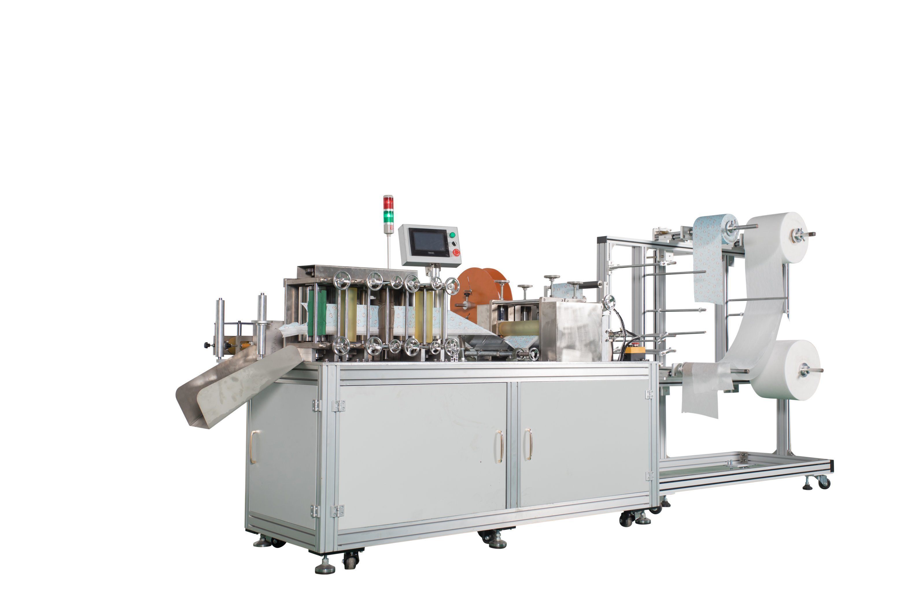 Fabric Strip Cutting Surgical Mask Machine Cotton Waste Process Outer Ear-Loop Welding Machine (Servo Motor Type)