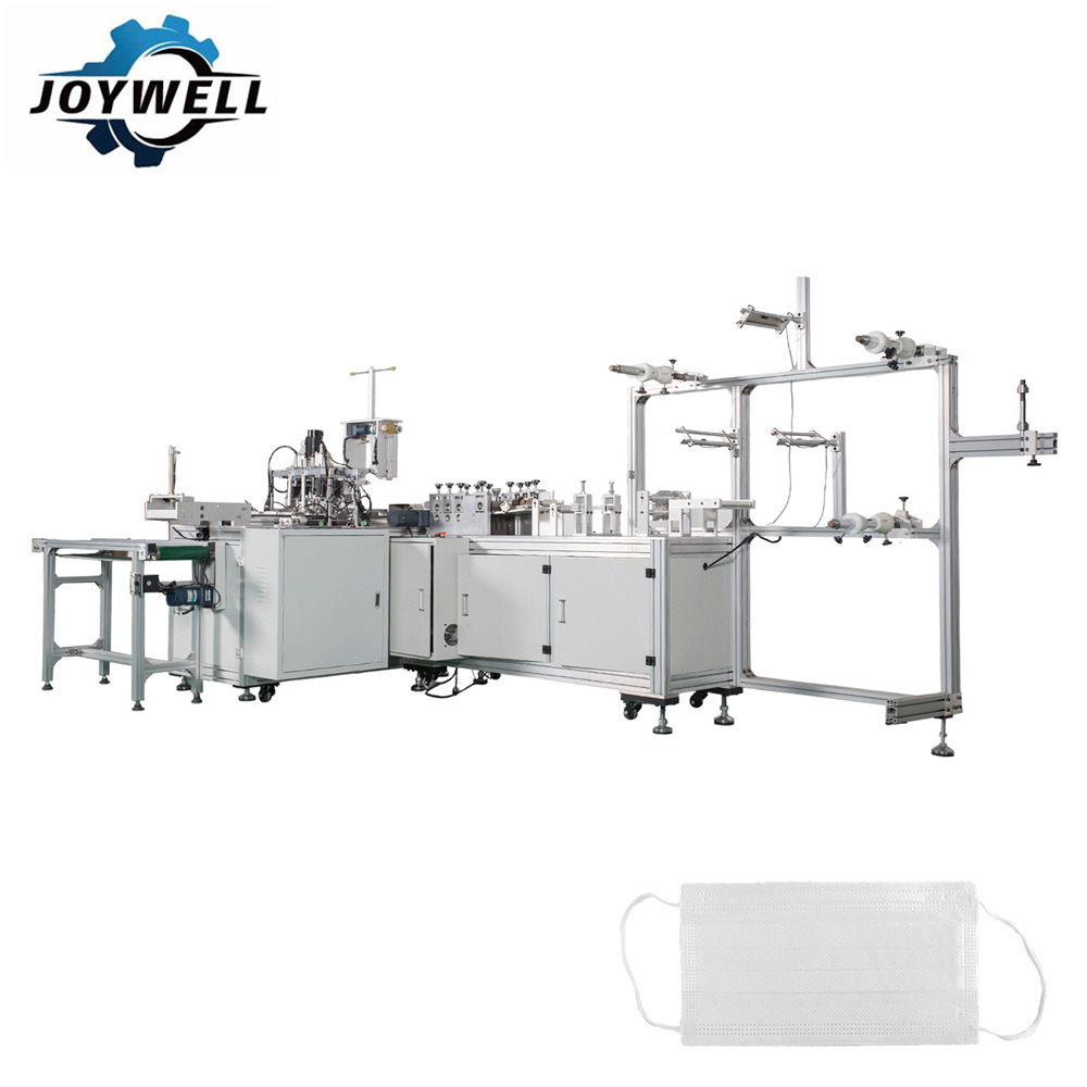 Outer Ear-Loop Face Mask Making Machine 1+1 with Aluminum Alloy Structure (Servo Motor Type)