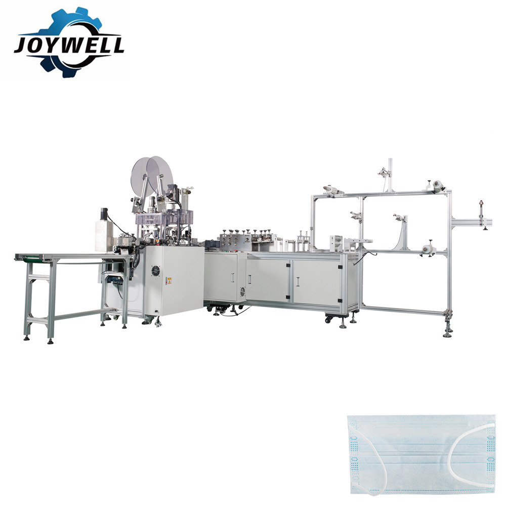Joy Well Inner Ear-Loop Mask Making Machine with Full Process Automation (Motor Type)